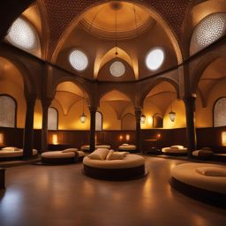 turkish hammams, with domed ceilings, offer relaxation in istanbul, turkey. 