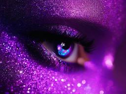 Purple Glitter Hd  