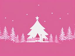 Cute Christmas Wallpaper Pink  