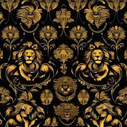 Lion Background Wallpaper - lion black wallpaper  