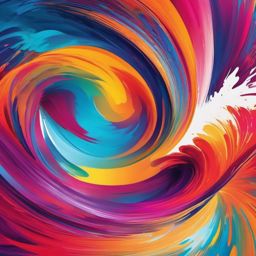 Colorful Backgrounds - Abstract Burst of Vivid Colors, Energetic Palette  intricate patterns, splash art, wallpaper art