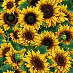Sunflower Background Wallpaper - sunflower desktop wallpaper  