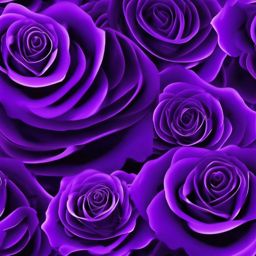 Purple iPhone Wallpaper - Royal Purple Roses for iPhone  intricate patterns, splash art, wallpaper art