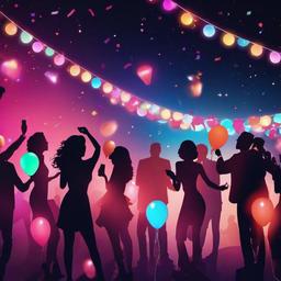 Party Background Wallpaper - aesthetic party wallpaper  