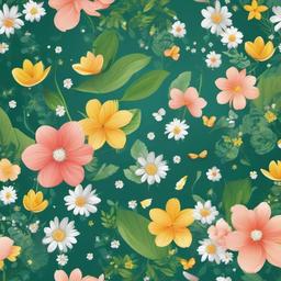 spring themed backdrop  ,background wallpaper