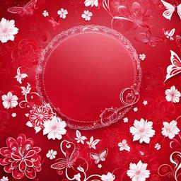 Red Background Wallpaper - girly red wallpaper  