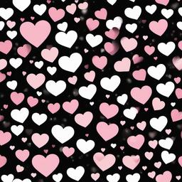 Heart Background Wallpaper - black background love heart  