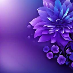 Purple Background Wallpaper - blue and purple flower background  