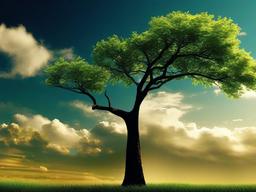 Tree Sky Wallpaper  ,desktop background wallpaper