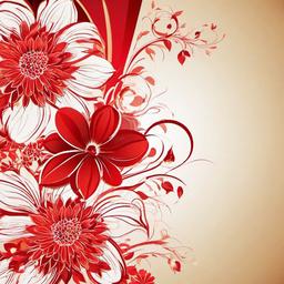 Flower Background Wallpaper - flower red background  