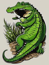 Alligator  clipart