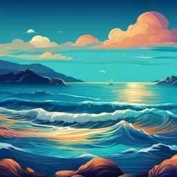 Ocean Background Wallpaper - sea phone wallpaper  