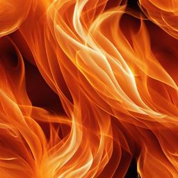 Fire Wallpaper - Orange fire with delicate smoke wisps  background wallpaper