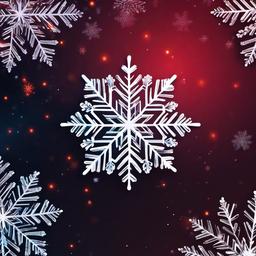 Christmas Background Wallpaper - snowflake background aesthetic  