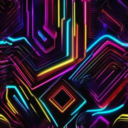 Neon Background Wallpaper - neon colorful wallpaper  