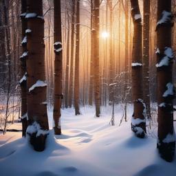 Wood Background Wallpaper - snow woods background  