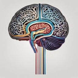 brain clip art - a brilliant brain diagram that maps out the intricacies of human thought 