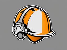 Safety Helmet clipart - A safety helmet for construction workers., ,vector color clipart,minimal