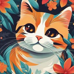 Cat Background Wallpaper - cool cute cat wallpaper  