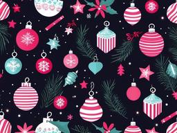 Girly Christmas Background  