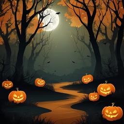 Halloween Background Wallpaper - spooky forest background  
