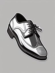 Foot and Shoe Emoji Sticker - Stepping in style, , sticker vector art, minimalist design