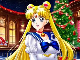 Sailor Moon Christmas Wallpaper  