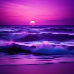 Ocean Background Wallpaper - purple ocean wallpaper  