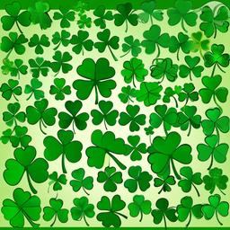 Shamrock clipart - shamrock leaves for St. Patrick's Day  