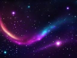 Sparkle Galaxy Background  