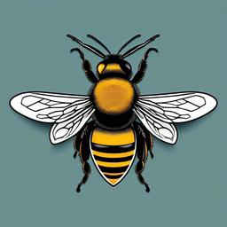 bee tattoo small  vector tattoo design