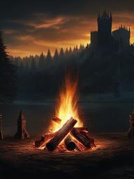 Dark Souls Bonfire Wallpaper  ,mobile iphone background wallpaper