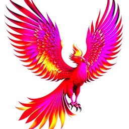 phoenix clipart - pyrrhia, a magnificent and reborn phoenix. 