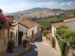 hidden charms of calitri - sketch the hidden charms of calitri, a lesser-known hilltown in campania, with narrow streets and ancient churches. 