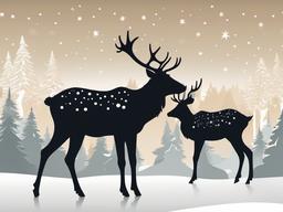 Reindeer Background  