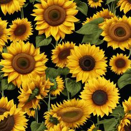 Sunflower Background Wallpaper - sunflower portrait background  