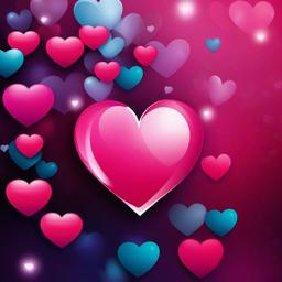 Heart Background Wallpaper - beautiful heart background  