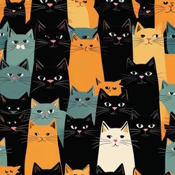 Cat Background Wallpaper - black background cat wallpaper  