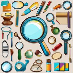 Magnifying Glass  clipart