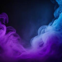 Smoke Background - blue and purple smoke background  