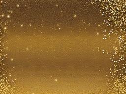 Gold Glitter Border Transparent  