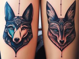 matching or complementary best friend tattoo designs celebrating your friendship. 