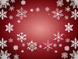 Christmas Border clipart - snowflakes and ornaments border  