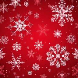 Red Background Wallpaper - red background snowflakes  