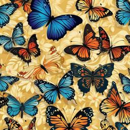 Butterfly Background Wallpaper - butterfly pattern background  