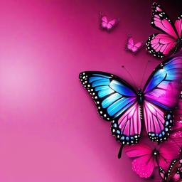 Butterfly Background Wallpaper - wallpaper hd butterfly pink  