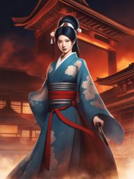 tokoyo - the japanese heroine who journeyed to the underworld to save her parents. 