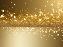 Soft Gold Glitter Background  