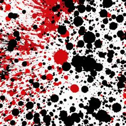 Splash Background - black and red splatter background  