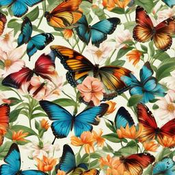 Butterfly Background Wallpaper - spring butterfly background  